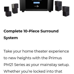 Primus pm-21 5.1 home theater system